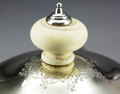 Royal Silver Brandy Saucepan - Queen Victoria, Prince Christian Victor, Boer War